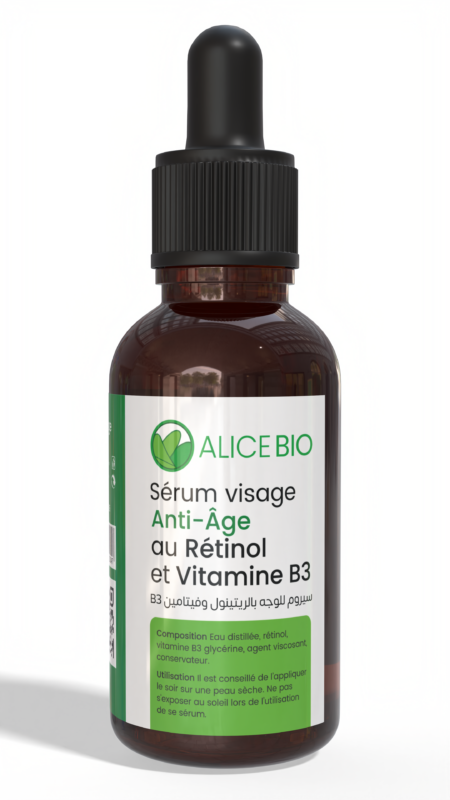 séerum rétinol et niacinamide alice bio